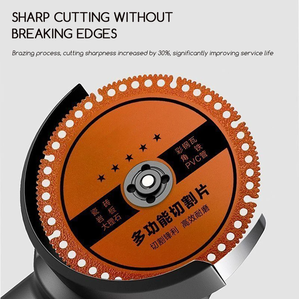Indestructible Discs for Grinder Indestructible Discs for Angle Grinder Composite Multifunctional Cutting Saw Blades