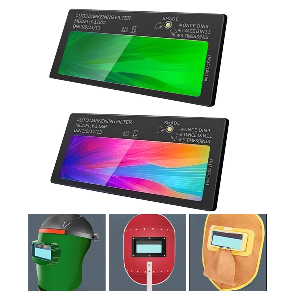 3 Level Dimmable Welding Glasses Solar Panel Welding Helmet Lens Welding Mask Auto Darkening Lens Welding Machine