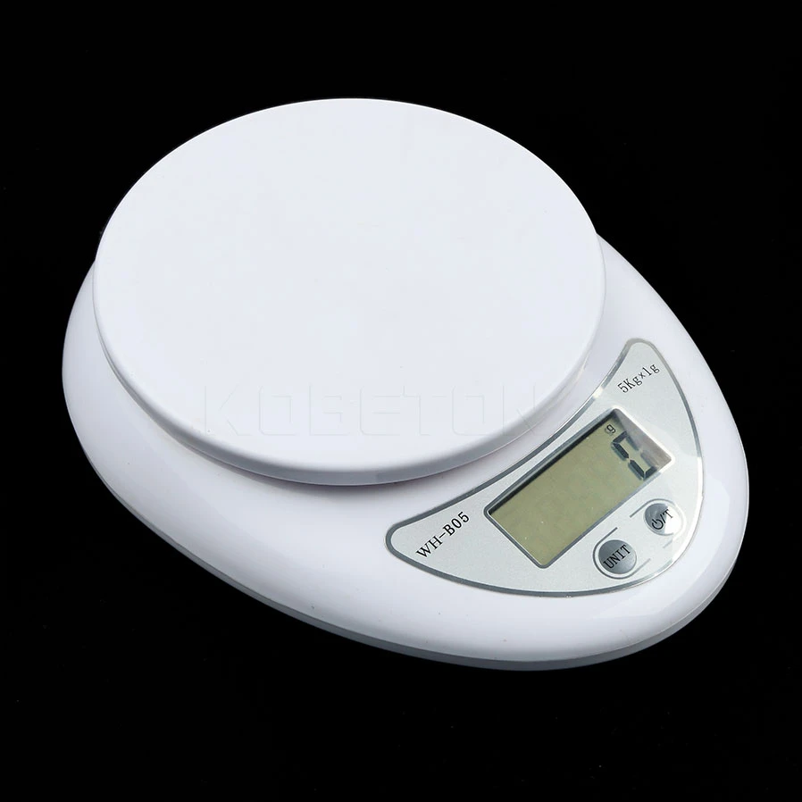 5kg/1g LED Electronic Scales Food Coffee Balance Measuring Weight Portable Digital Baking Scale Kitchen Accessories Tools