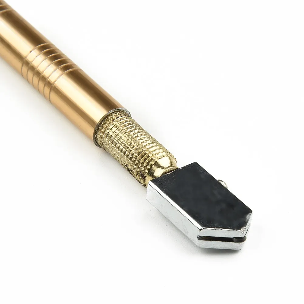 1PC 175mm Portable Professional Glass Cutter Antislip Handle Glass Cutter Glass Cutter Blade Cutting Tools
