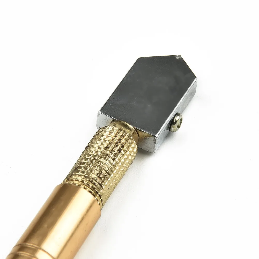 1PC 175mm Portable Professional Glass Cutter Antislip Handle Glass Cutter Glass Cutter Blade Cutting Tools
