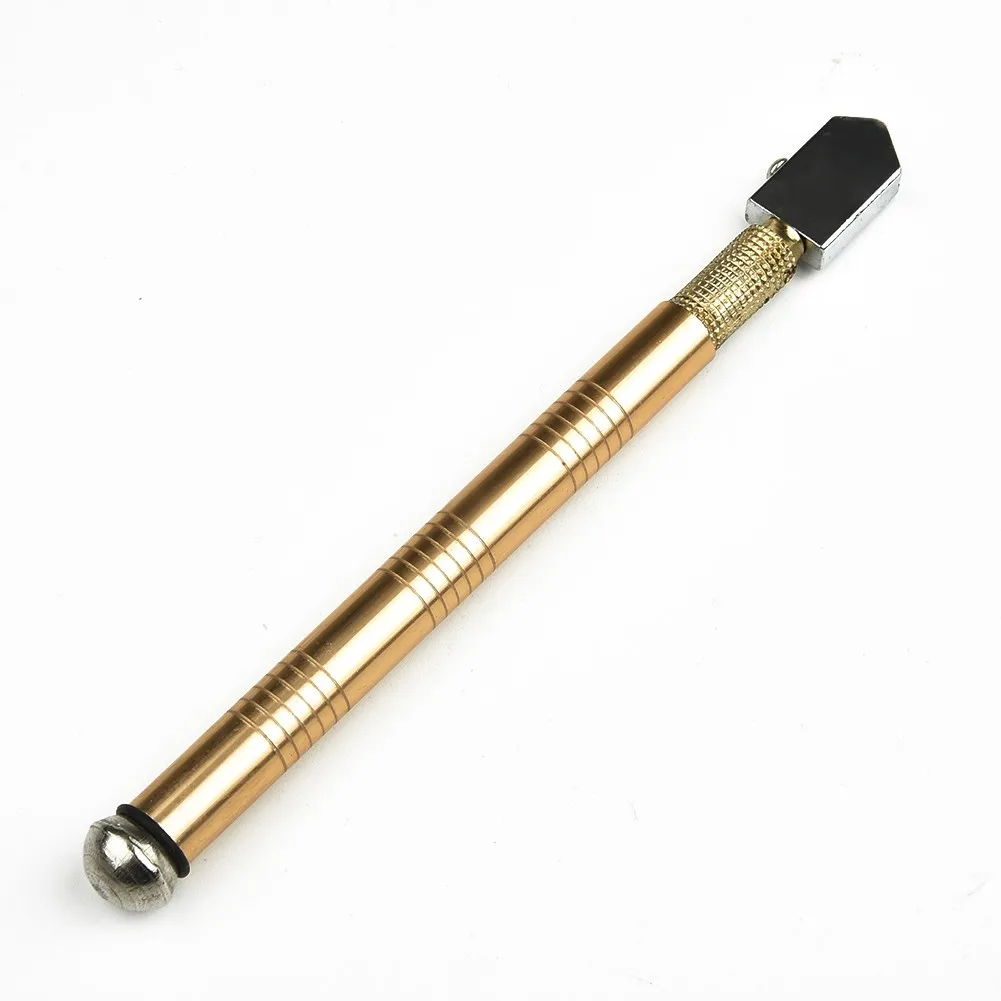 1PC 175mm Portable Professional Glass Cutter Antislip Handle Glass Cutter Glass Cutter Blade Cutting Tools