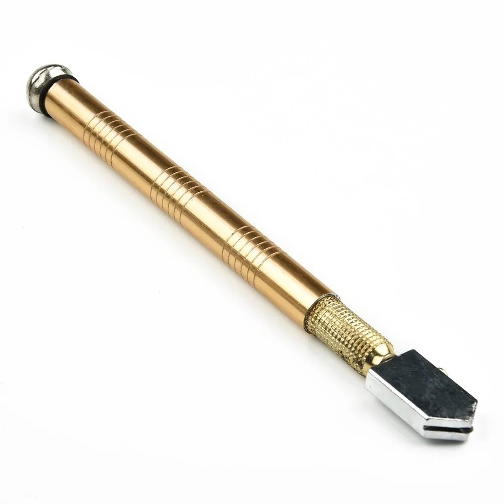 1PC 175mm Portable Professional Glass Cutter Antislip Handle Glass Cutter Glass Cutter Blade Cutting Tools