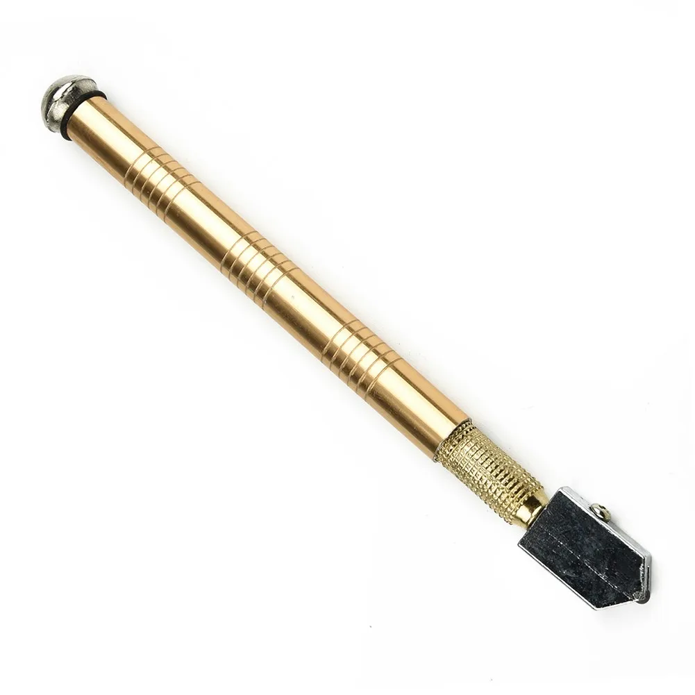 1PC 175mm Portable Professional Glass Cutter Antislip Handle Glass Cutter Glass Cutter Blade Cutting Tools