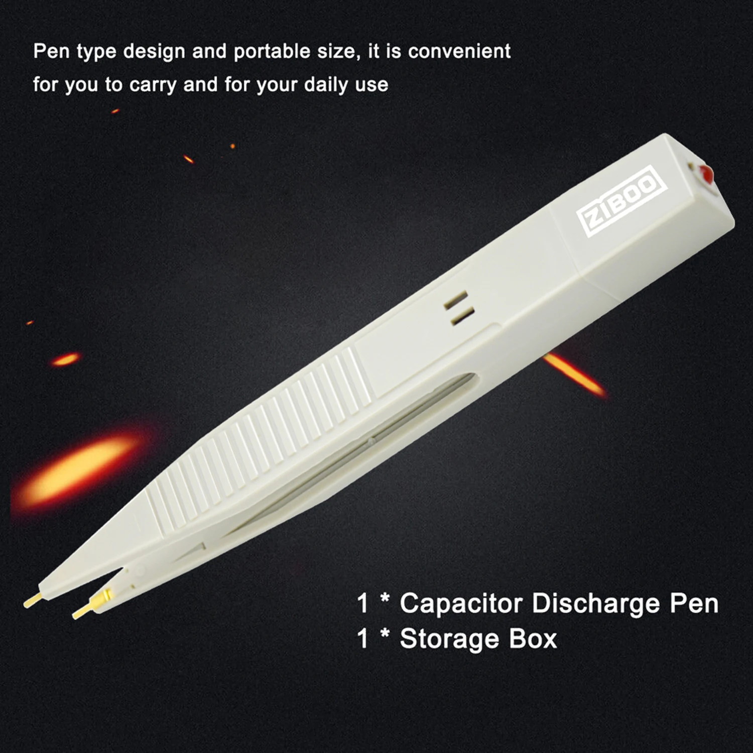 ZIBOO 1000V Portable Capacitor Discharge Pen High Voltage Quick Discharging Tool