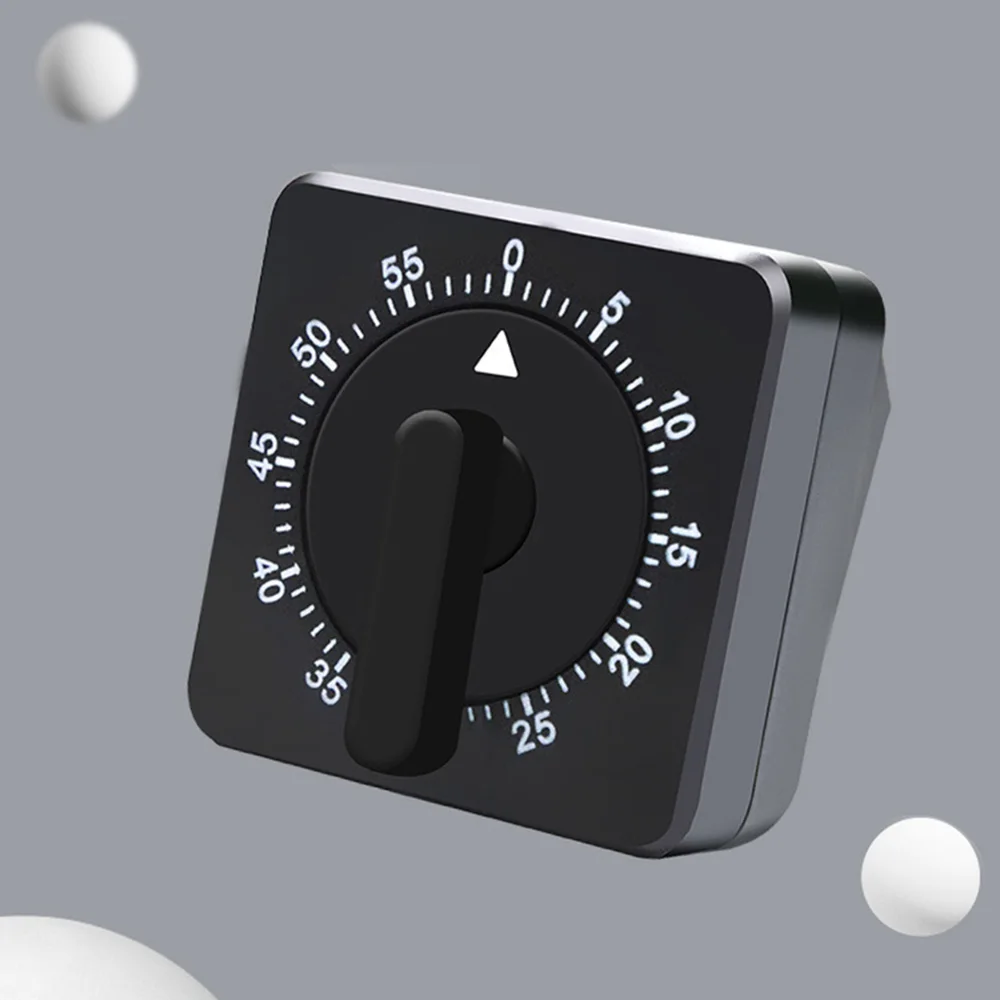 Craft Mechanical Calculagraph Wind Up 60 Minutes Timer 360 Degree Rotating Kitchen Cooking Time Management For Kitchen