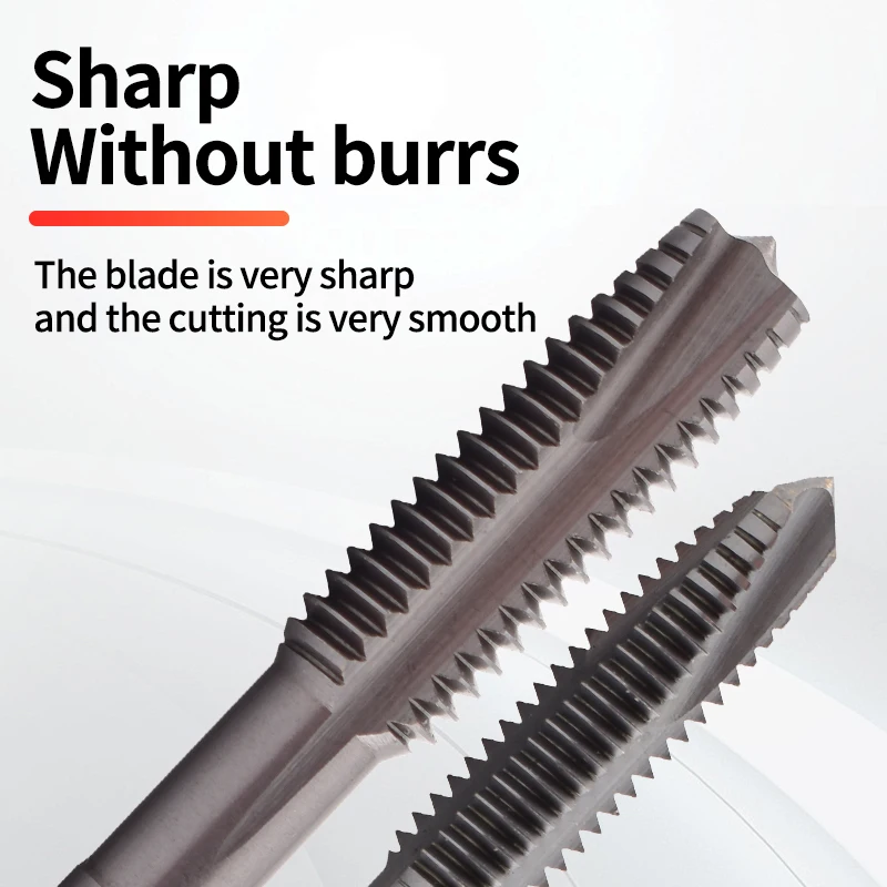 BOSS TAPS HSS-G JIS Standard Spiral Pointed Tap M2 M2.5 M3 M4 M5 M6 M7 M8 M10 M12 Machine Screw Thread Taps For Stainless Steel