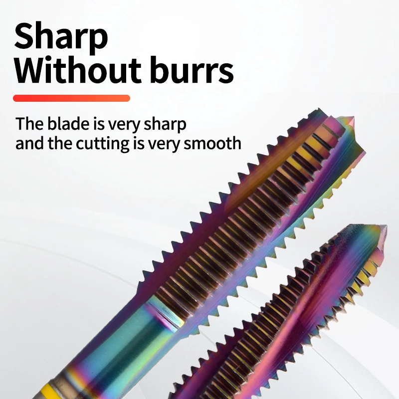 BOSS TAPS HSS-G JIS Standard Spiral Pointed Tap M2 M2.5 M3 M4 M5 M6 M7 M8 M10 M12 Machine Screw Thread Taps For Stainless Steel