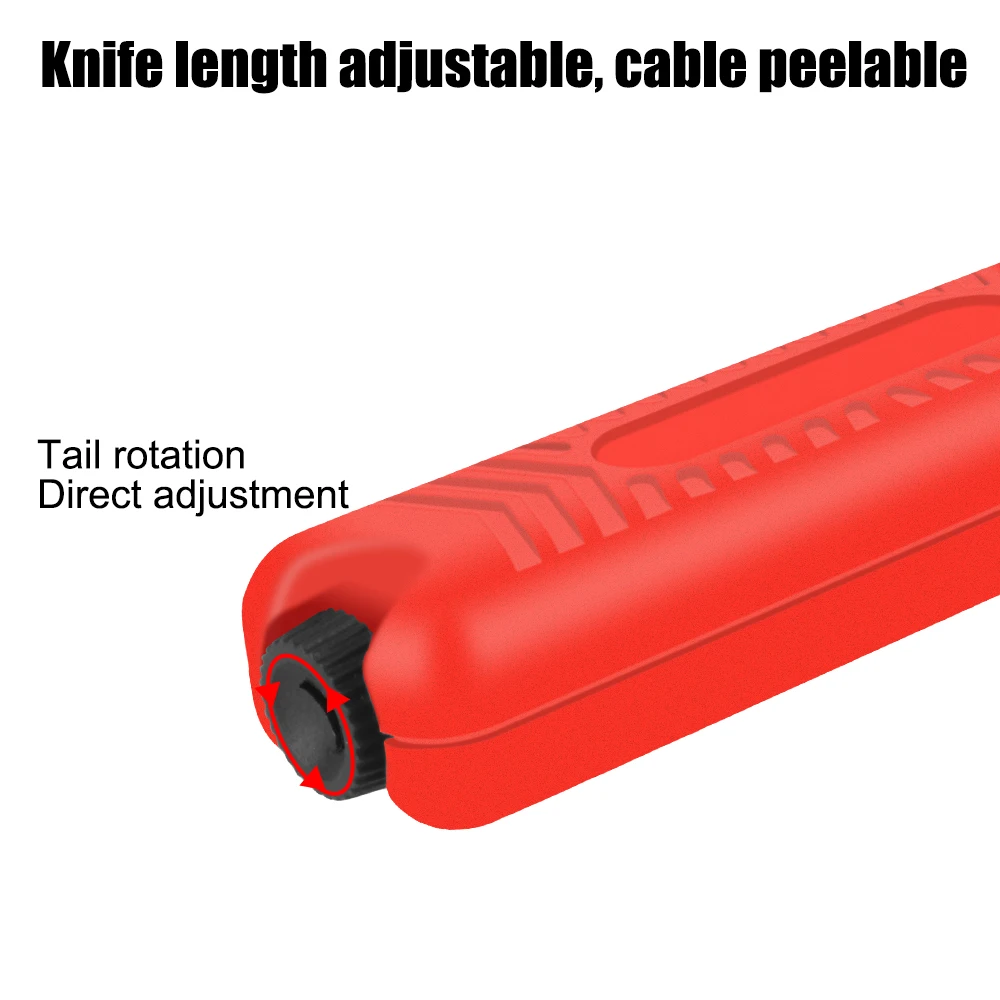 NICEYARD 8-28mm Wire Stripper Stripping Round Cable Insulation Cutter Plier Crimping Tool for Rubber Cable Electric Hand Tools