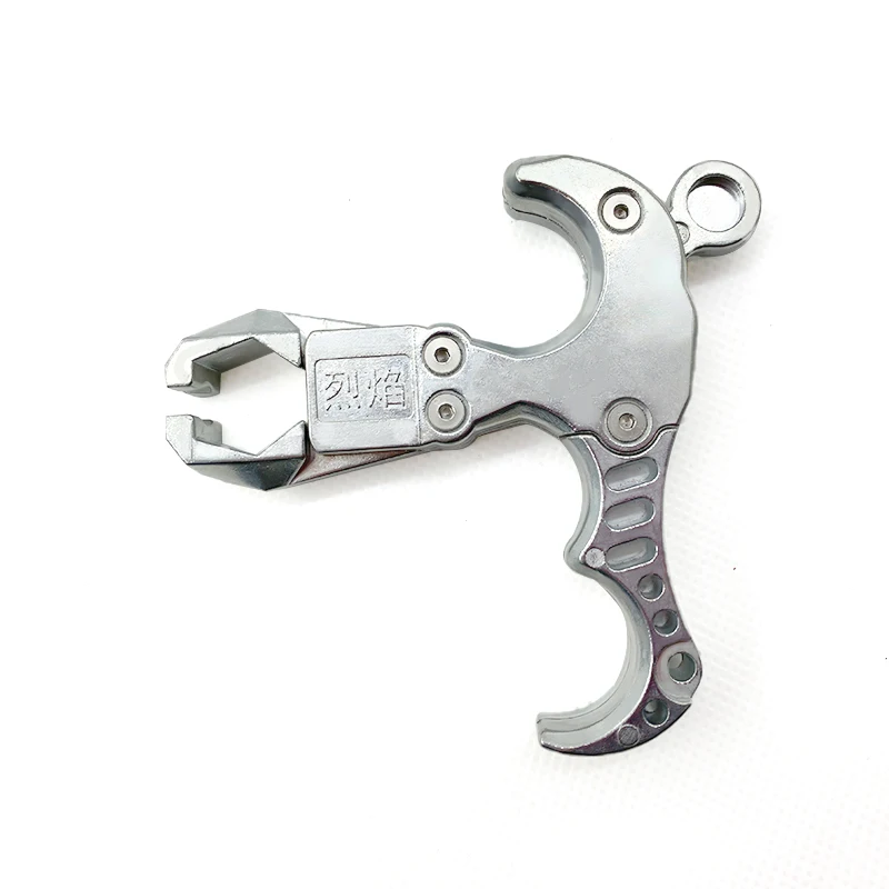 Stainless Steel Fish Dart Releaser Hunting Slingshot Accessories Slingshots Release Grip Shooting Steel Ball Releaser