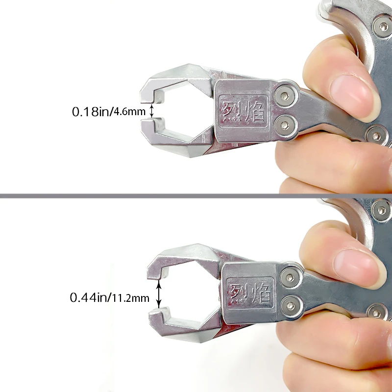 Stainless Steel Fish Dart Releaser Hunting Slingshot Accessories Slingshots Release Grip Shooting Steel Ball Releaser