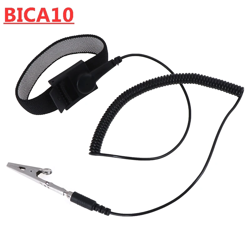 New Hot Adjustable Anti-static Esd Strap Antistatic Grounding Bracelet Wrist Band Tool Hand Tool Acc
