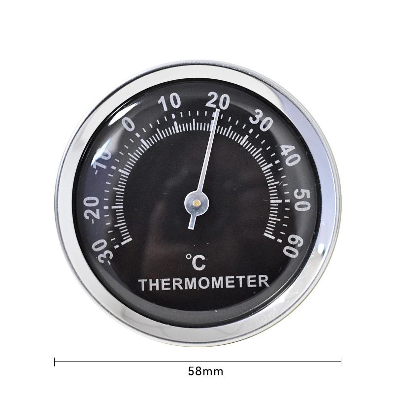 Mini Stainless Steel Thermometer Hygrometer Street Thermometers Thermo-hygrometer Measuring Instruments Tool for Home Supply