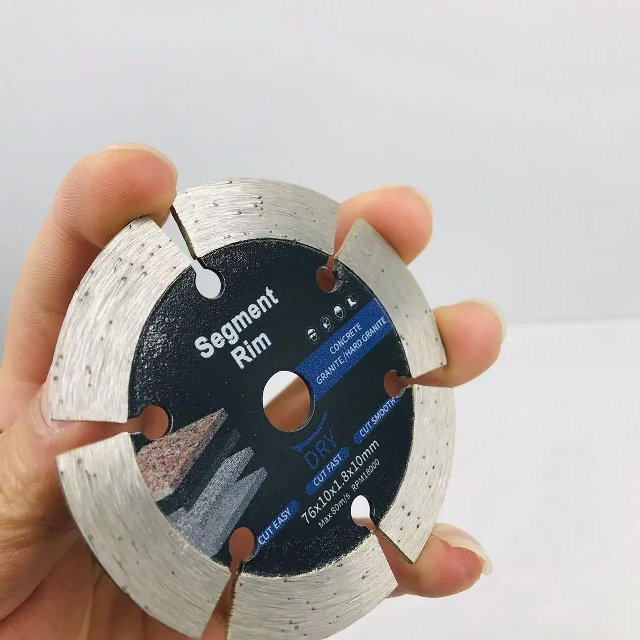 1/3/5PCS 76mm Mini Saw Blade Diamond Disc Cutting Concrete Wood Mental Tile Cutter Granite 3inch Glass Marble Cutting Disc