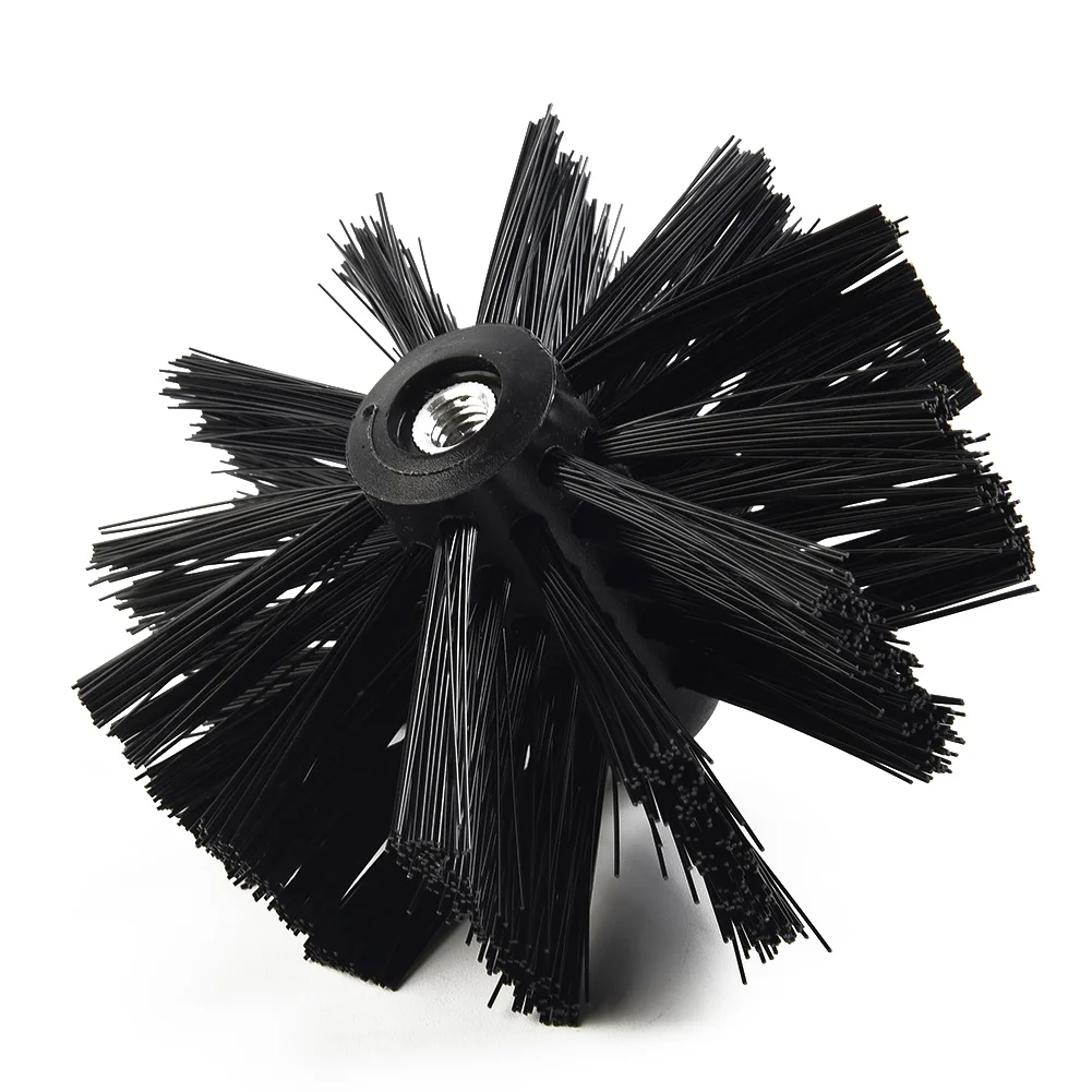 100mm /150mmChimney Brush Rotary Chimney Brush Nylon Dryer Vent Cleaning Brush Chimney Dust Remover Household Cleaning Tools