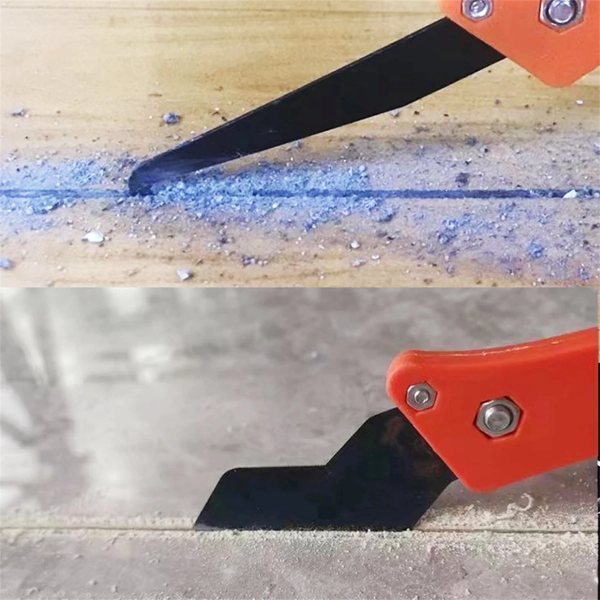 Professional Tile Gap Cleaning Tools Ceramic Tile Gap Repair Hook Knife Cutter Blade Wall Floor Grout Cleaning Removal Scraper