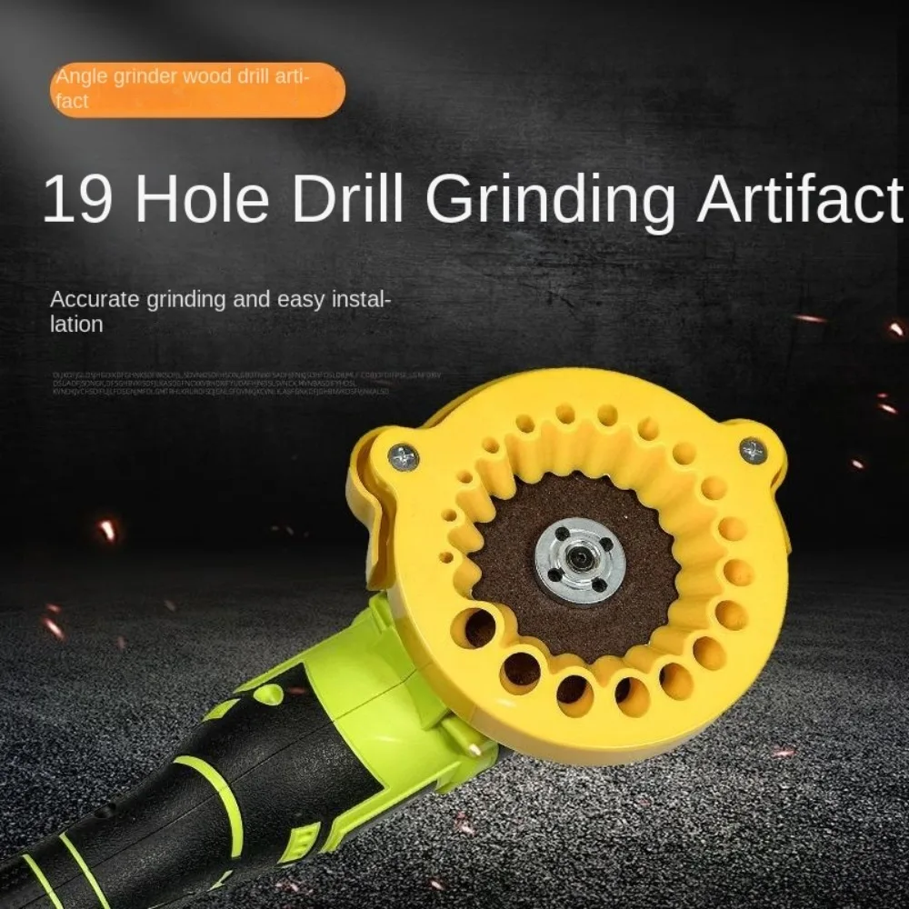 Efficient Drill Bit Grinding Sharpener Precise 3.5 -12.5mm Electric Drill Bit Grinding Multi specification 19 Holes