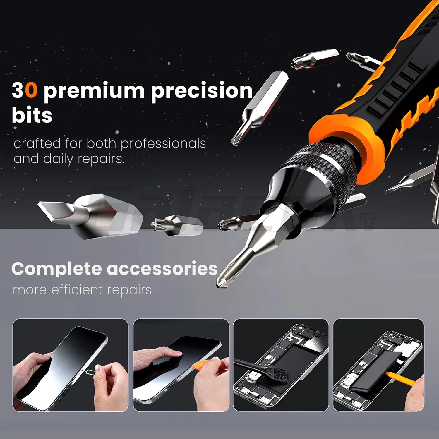 40 in 1 Precision Screwdriver Sets Phone Repair Tools Kit Multifunctional Hand Tools Set of DIY for Macbook Watch PC Electronic