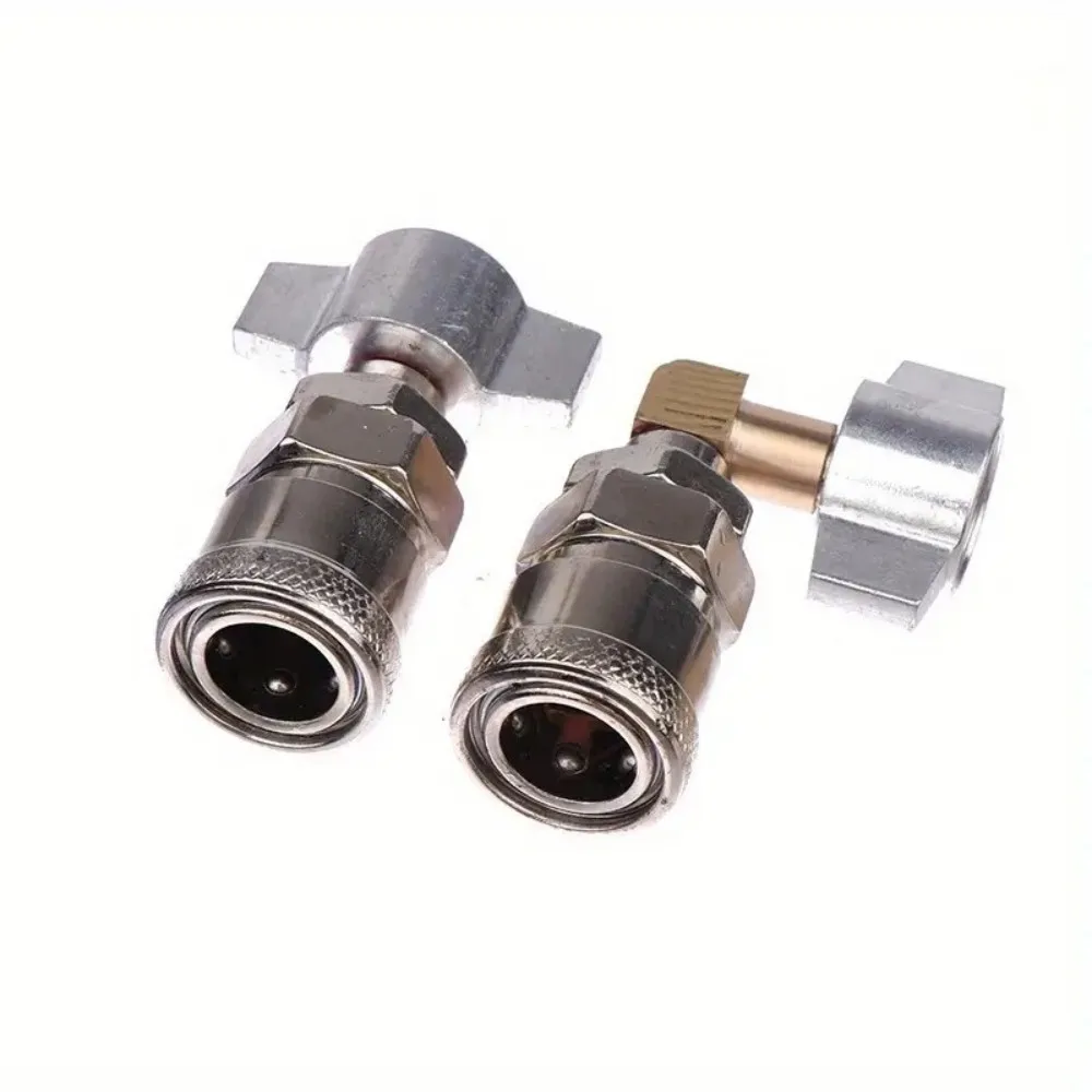 1pc Truck Dust Gun Air Tank Connector Straight Connect Elbow Integrated Connector