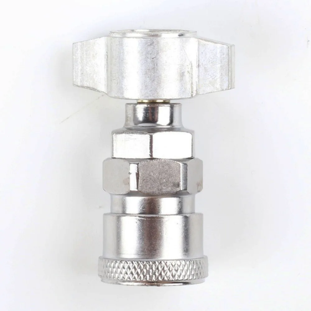 1pc Truck Dust Gun Air Tank Connector Straight Connect Elbow Integrated Connector