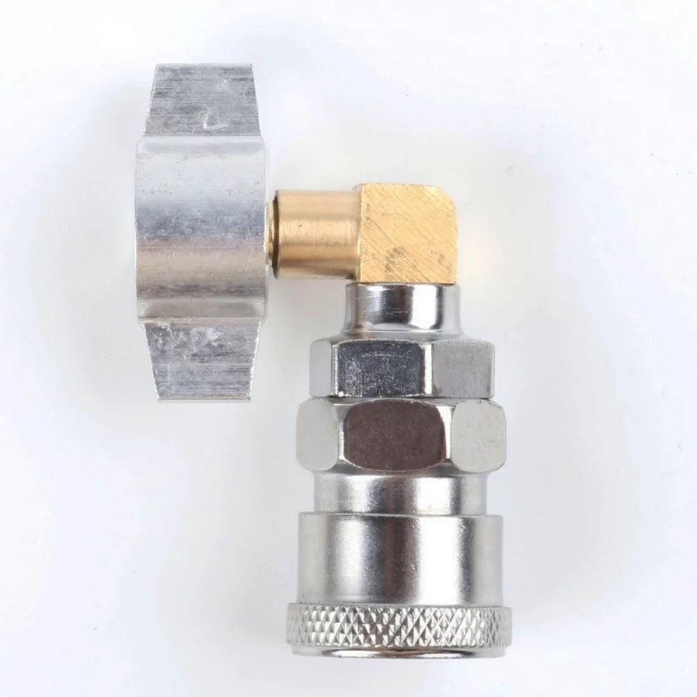 1pc Truck Dust Gun Air Tank Connector Straight Connect Elbow Integrated Connector