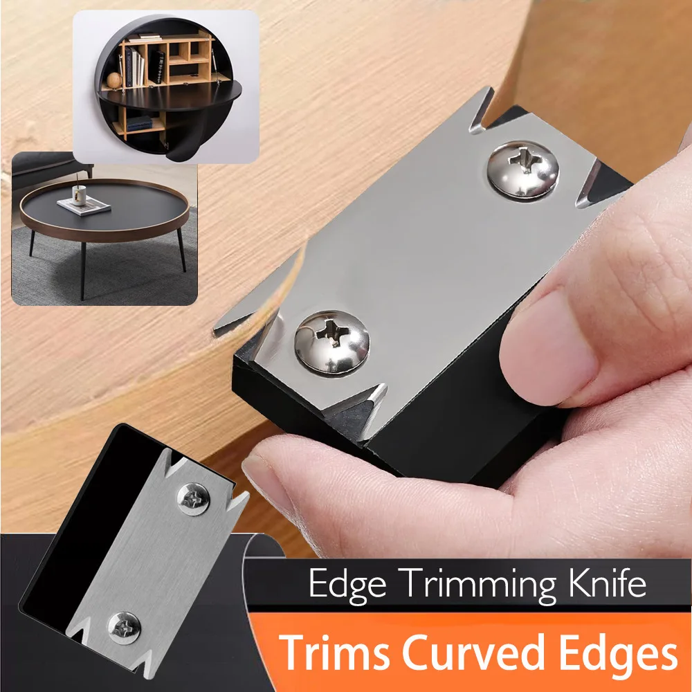 Trimmer Wood Chamfering Fillet Scraper Board Deburring Tool Trimming Knife Woodworking Edge Corner Planer Specialty Edge Banding