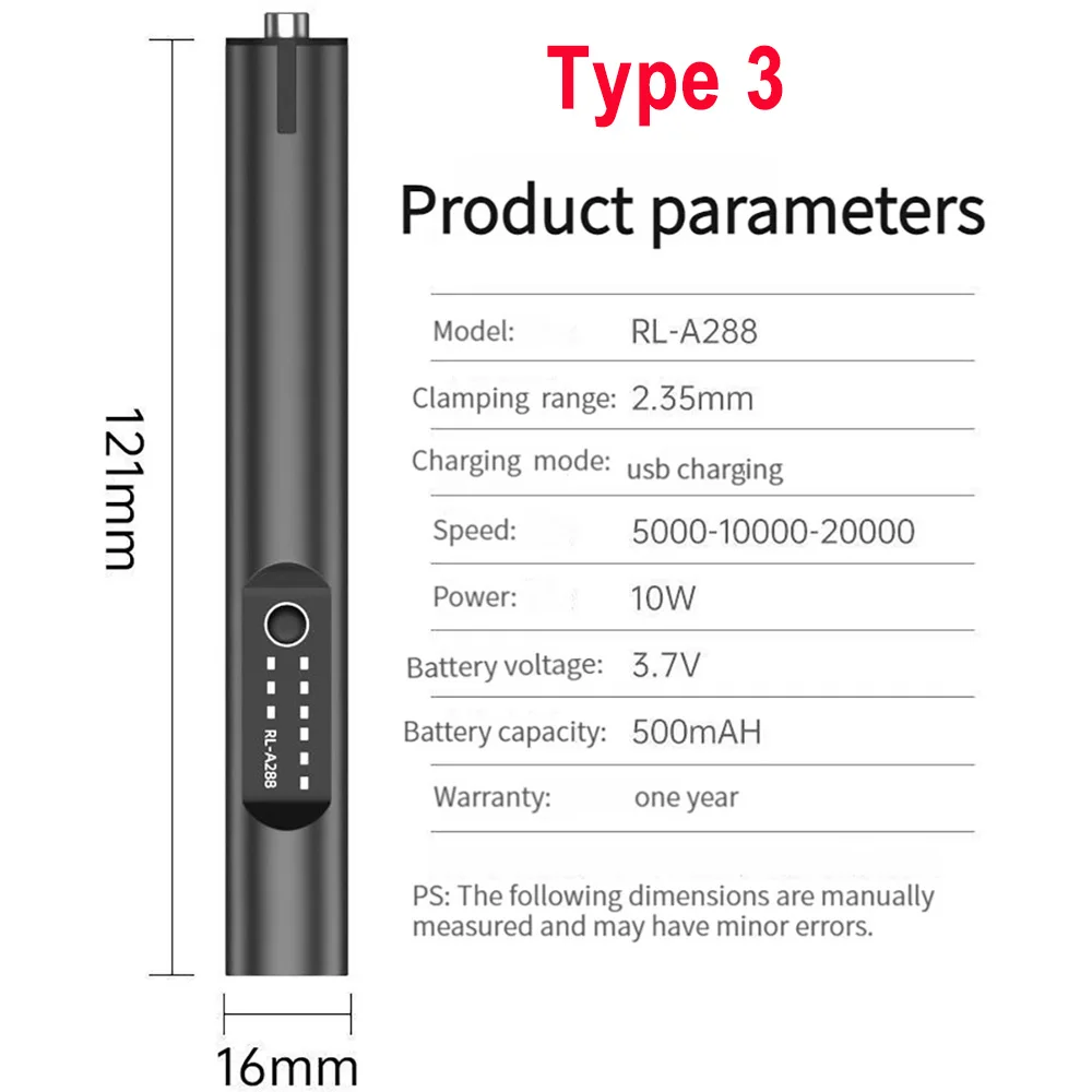 4.2V 5000-10000-18000r Electric Mini Grinder Engraving Pen Wireless Grinder Cordless Micro Rotary Tools Drill for Jewelry Metal