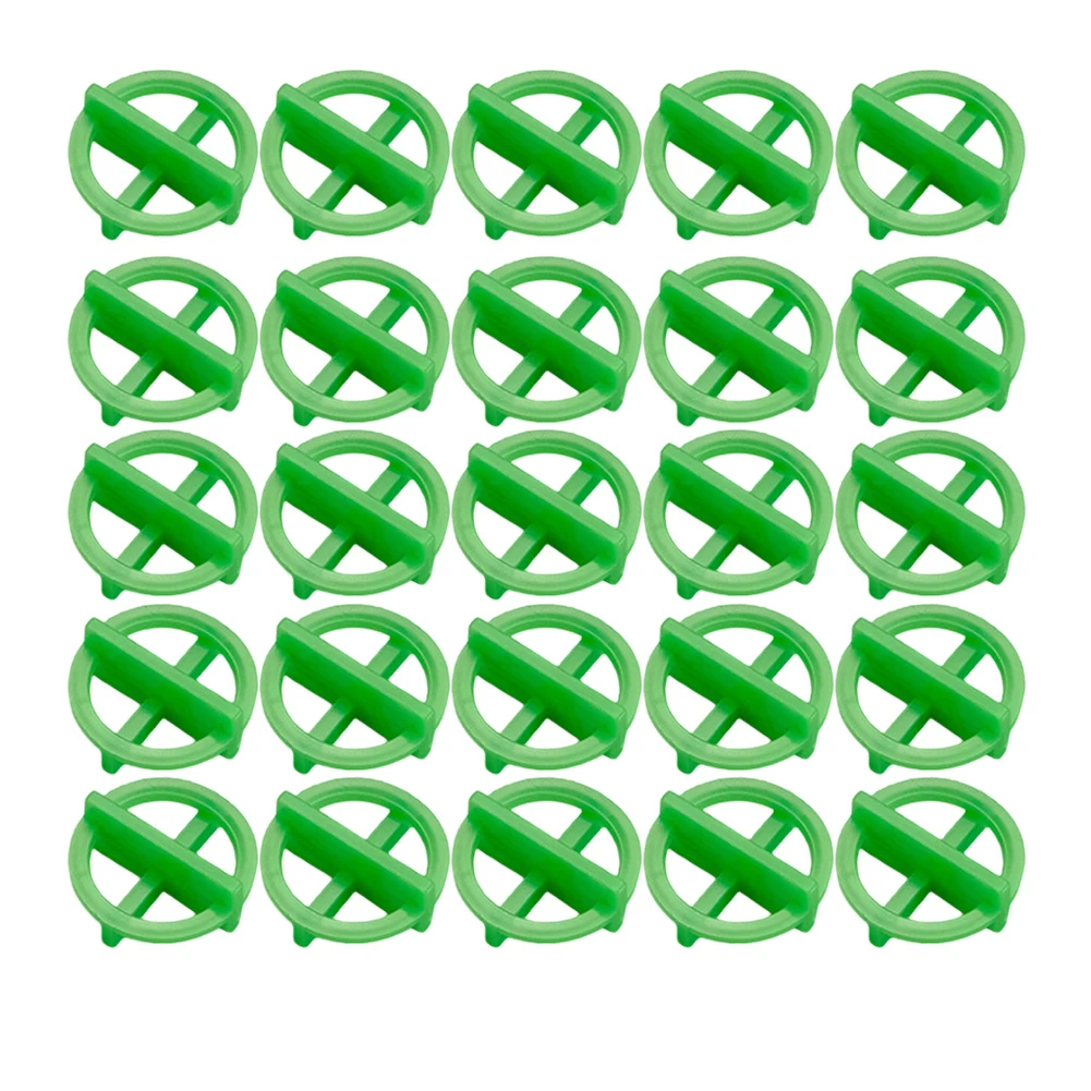 100 Pieces Tile Leveling System Clips Spacers Wedge for Floor Wall Tile Installation with Plastic Sizes 1 to 3mm