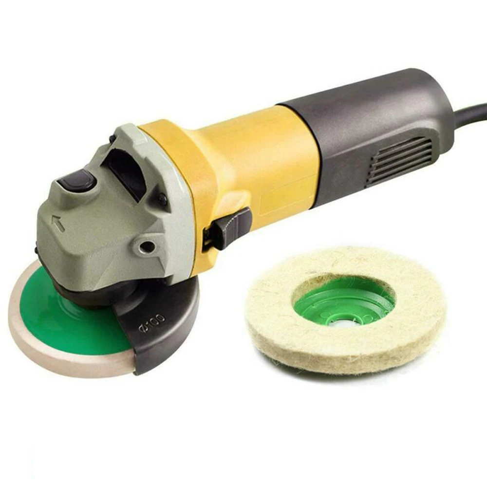 3/10pcs Wool Polishing Wheel Buffing Pads Angle Grinder Wheel Felt Polishing Pad Disc Angle Grinder Accessories for Car Maintain