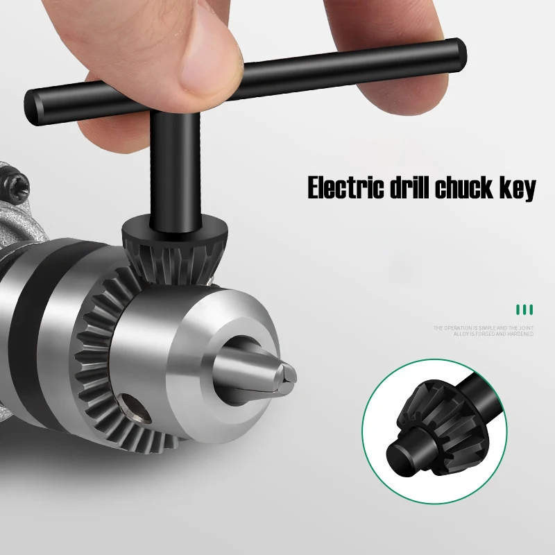 1 PCS Hand Electric Drill Chuck Wrench 10/13/16mm Drill Bit Clip Disassembly Assembly Key Driver Rotating Tools Accessories