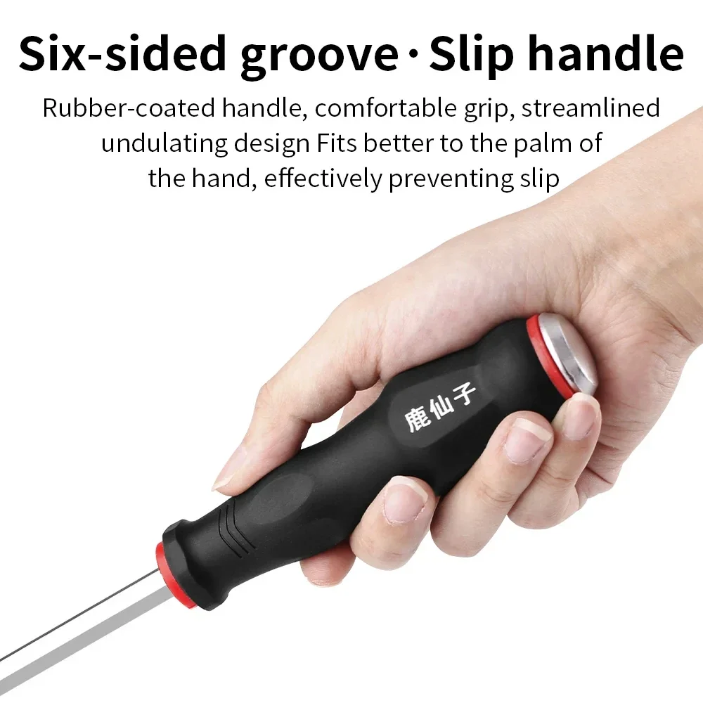 High Hardness Lengthen Screwdriver Magnetic Bit For Car repair Hand Tool Industry knocked Slotted/Phillips Screw Driver