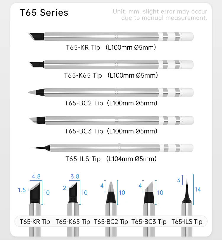 ALIENTEK T90B Soldering Iron T245/T210/T65 Series Optional T80 New Version Adjustable Temperature Welding Solder Tool
