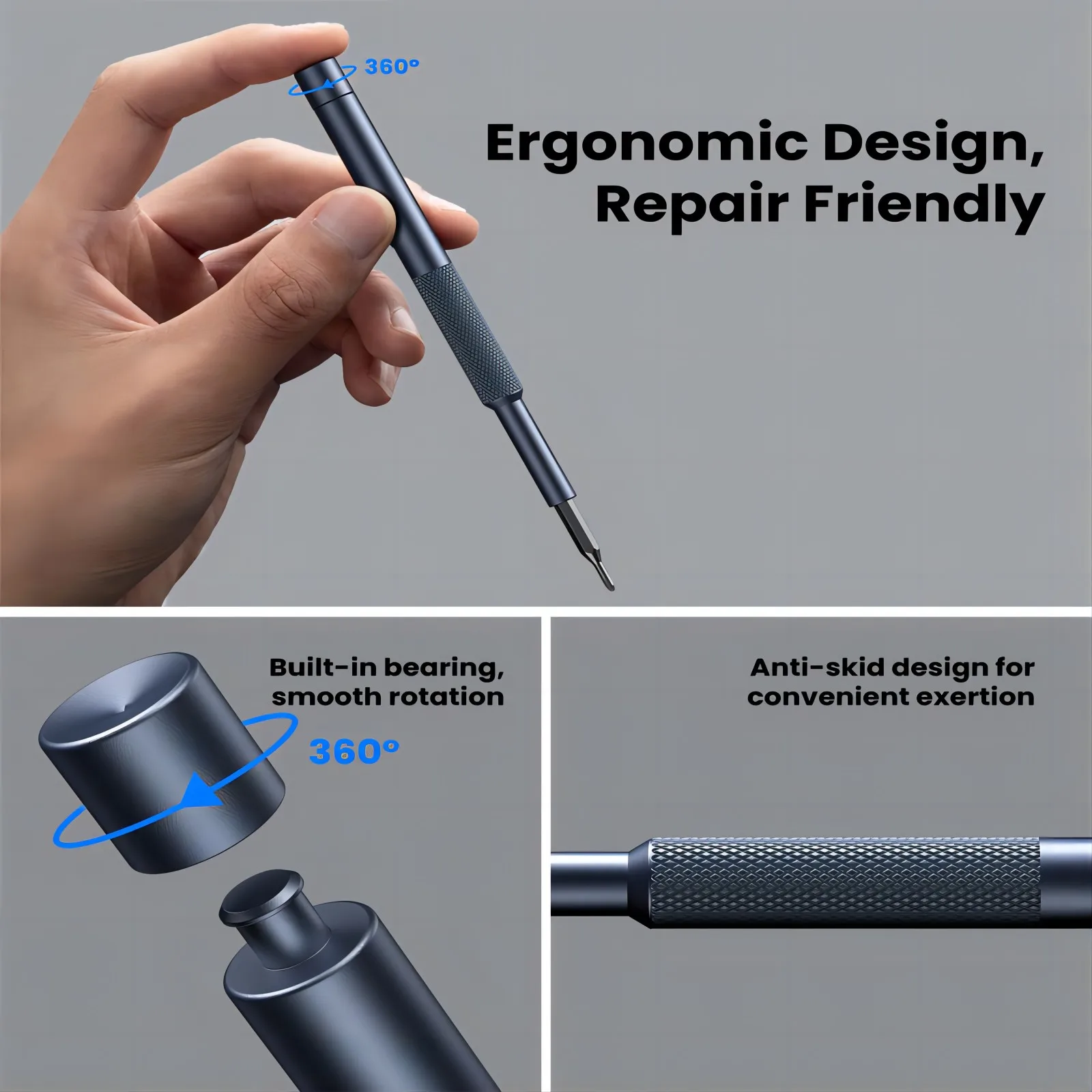 25-in-1 Small Precision Screwdriver Set, Professional Repair Tool Kit for Phone, Computer, Watch, Laptop, Ring Doorbell