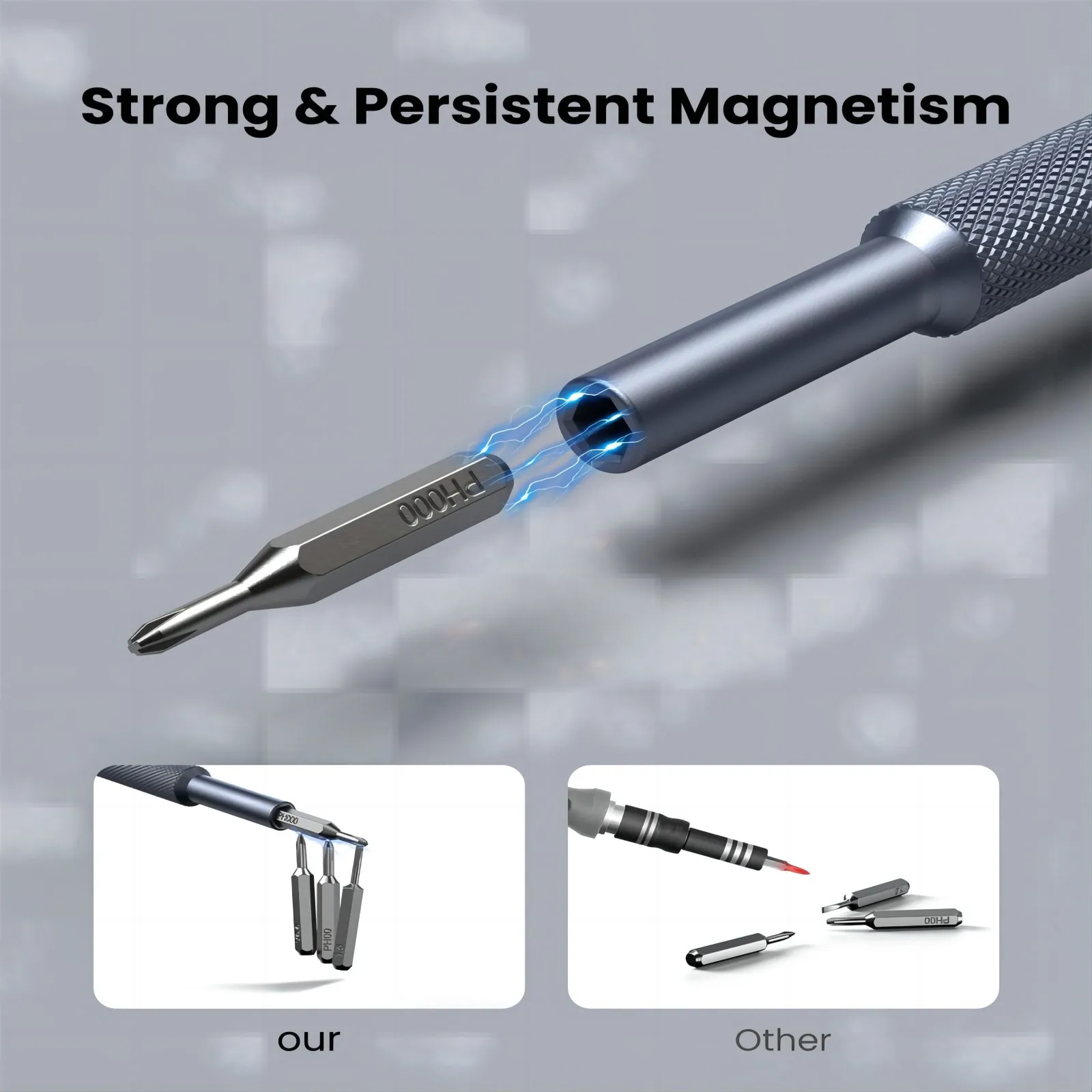 25-in-1 Small Precision Screwdriver Set, Professional Repair Tool Kit for Phone, Computer, Watch, Laptop, Ring Doorbell