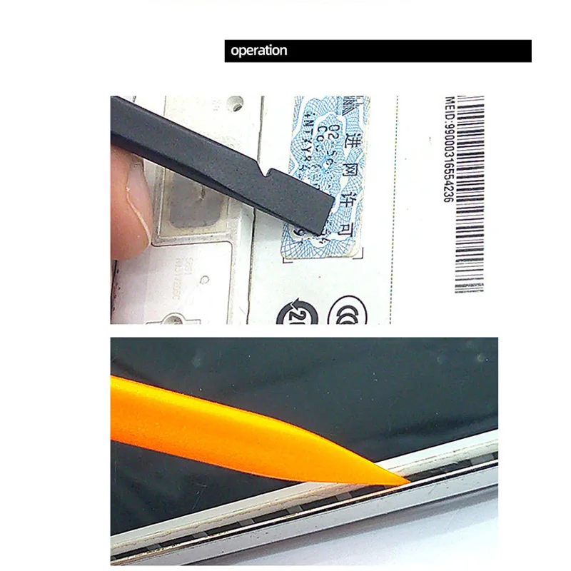 10pcs Electronics Repair Tools Universal Spudger Pry Screen Opening Tool Plastic for Phone iPad Tablets Laptop Repair