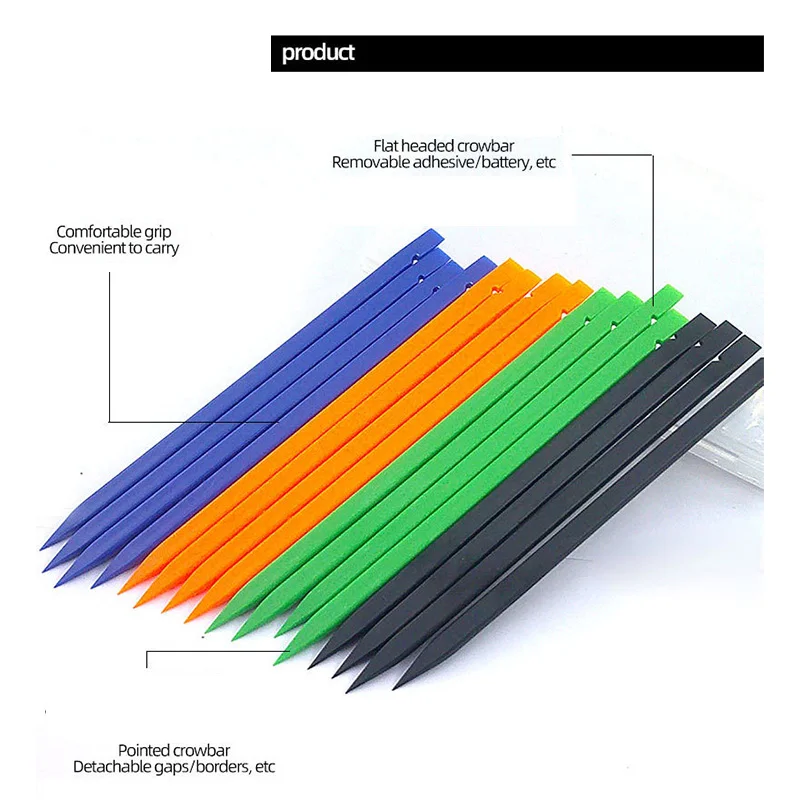 10pcs Electronics Repair Tools Universal Spudger Pry Screen Opening Tool Plastic for Phone iPad Tablets Laptop Repair