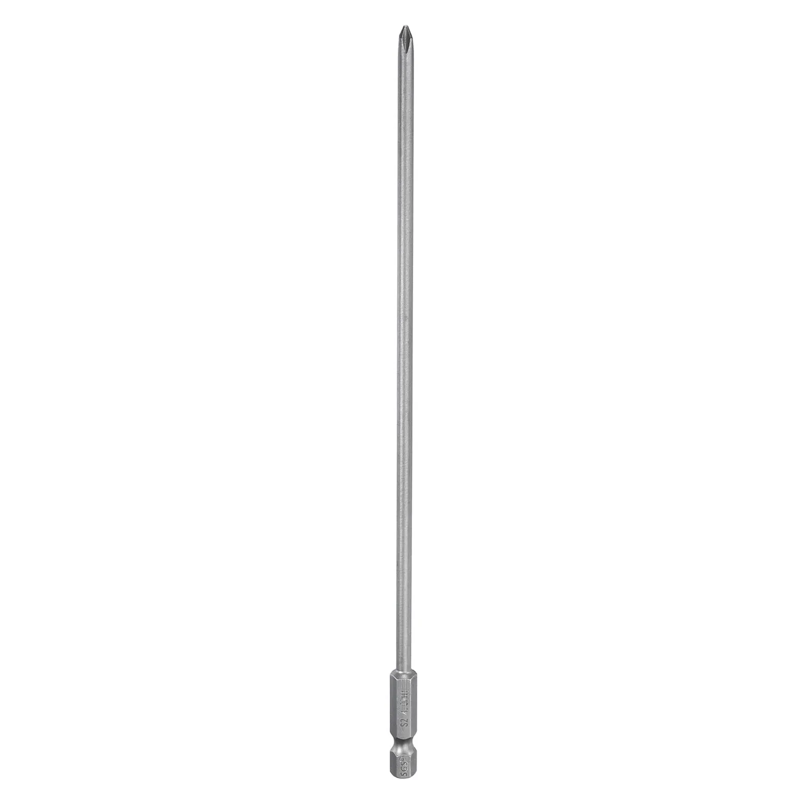 1/2/5Pcs Phillips Screwdriver Bit 1/4" Hex Shank 200mm Long Magnetic S2 Steel Driver Bit Cross Head Electric Drill Bits 4-6mmRod