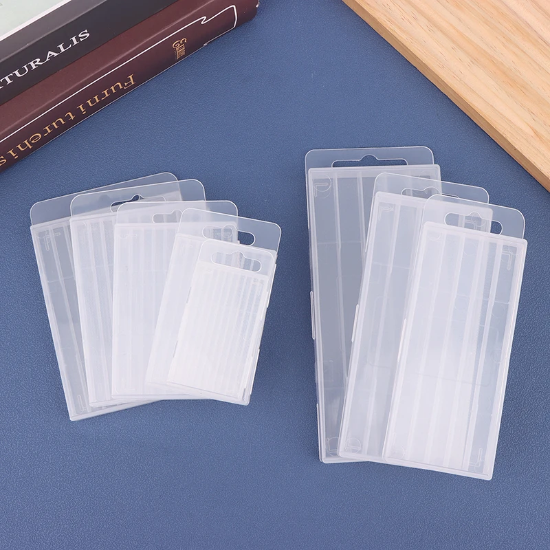 1pcs Tool Accessories Empty Plastic Packaging Box for Twist Drill, Toolbox with 5/10 Hole for Woodworking Drill Bits