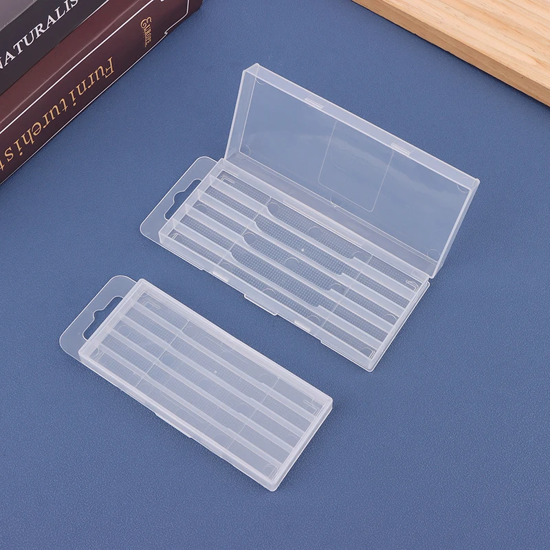 1pcs Tool Accessories Empty Plastic Packaging Box for Twist Drill, Toolbox with 5/10 Hole for Woodworking Drill Bits