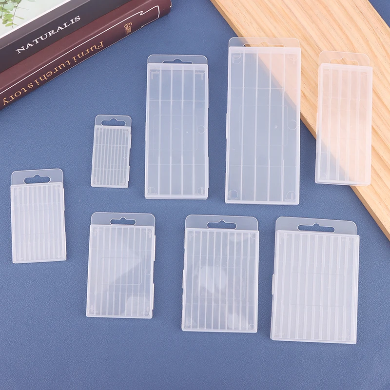 1pcs Tool Accessories Empty Plastic Packaging Box for Twist Drill, Toolbox with 5/10 Hole for Woodworking Drill Bits