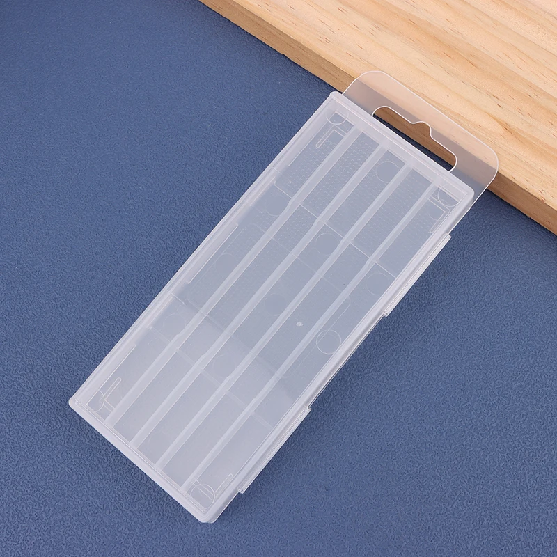 1pcs Tool Accessories Empty Plastic Packaging Box for Twist Drill, Toolbox with 5/10 Hole for Woodworking Drill Bits