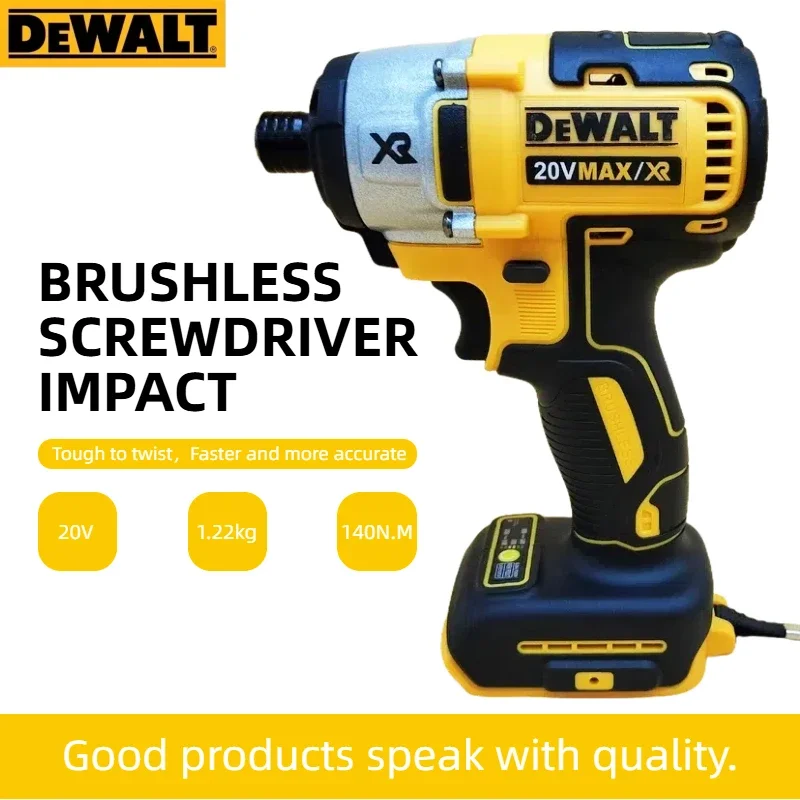 Dewalt DCD887 Electric Impact Driver Drill Speed Brushless motor Electric Screwdriver For Power Tools (bare machine)