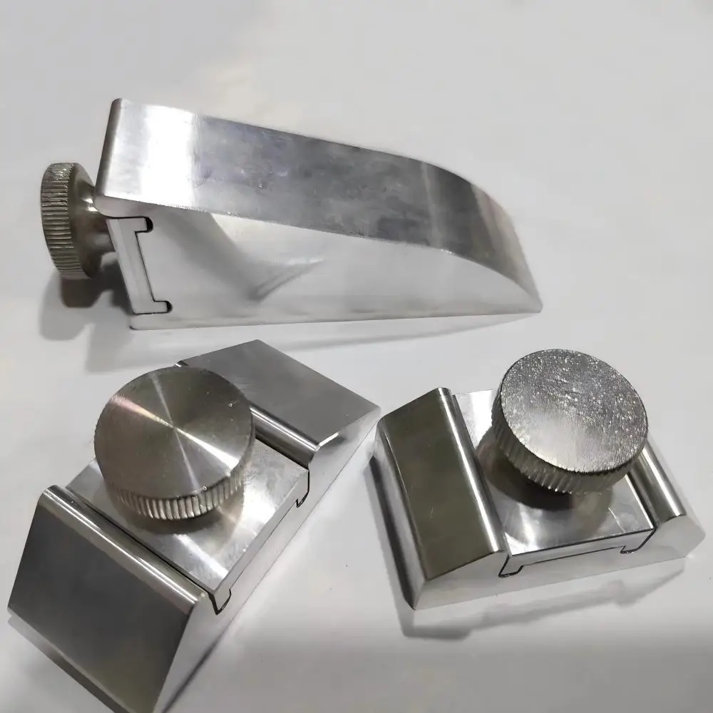 1Pc Aluminum Alloy Sandpaper Rack Grinding Clip Inner Corner Plane Polishing Hand-held Sandpaper Leather Edge Grinder