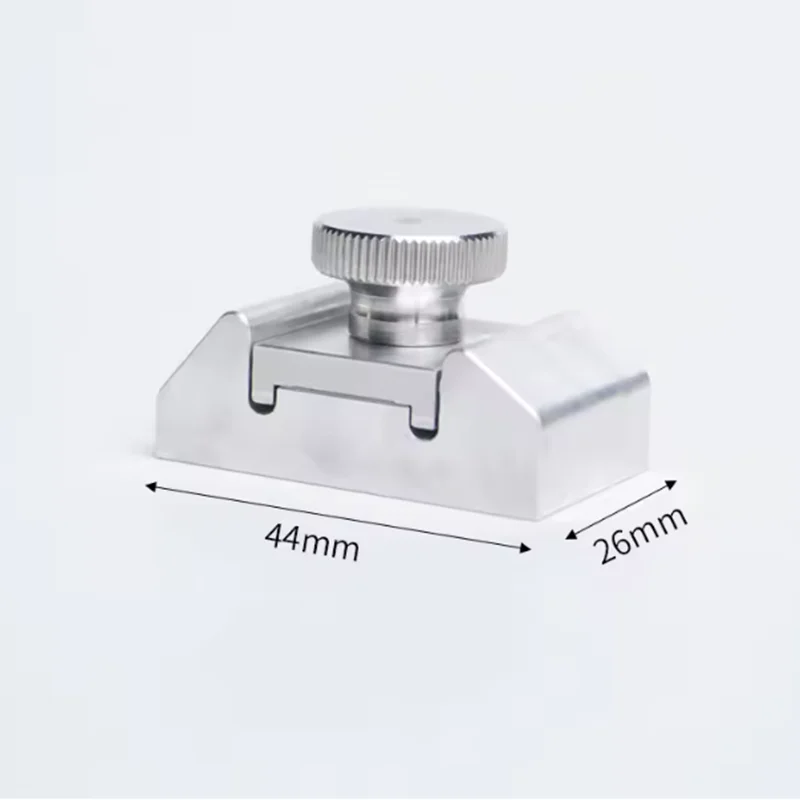1Pc Aluminum Alloy Sandpaper Rack Grinding Clip Inner Corner Plane Polishing Hand-held Sandpaper Leather Edge Grinder