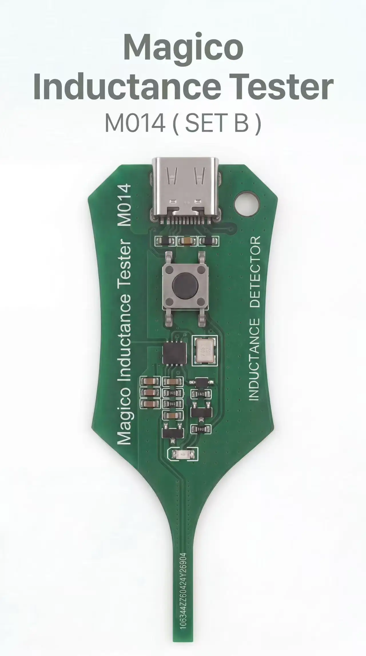 Magico Inductance Tester with Digital Display Real-Time Frequency Monitoring Electromagnetic Frequency Analysis Device