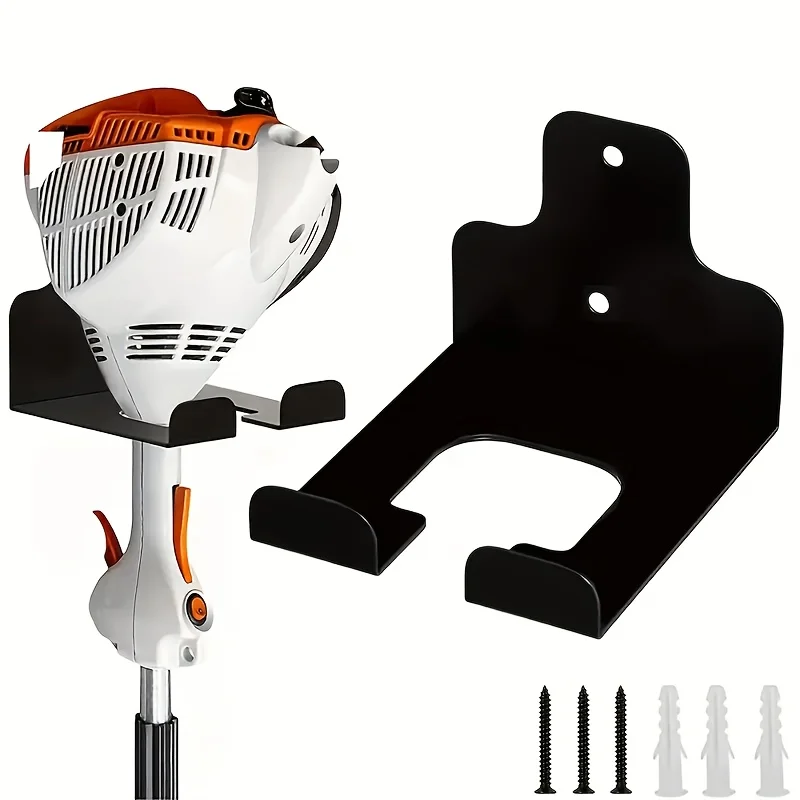 Garage organizer, trimmer rack, garden power tool hanger, weeder stand, wall-mounted lawn trimmer, hedge garden tool
