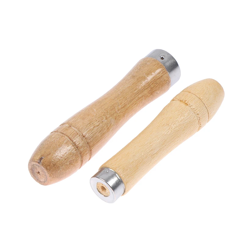 5Pcs/set 9/11cm Wooden File Handle Wood Rasp Woodworking Polishing Rust Proof Filing Tools Replacement Wooden File Handle