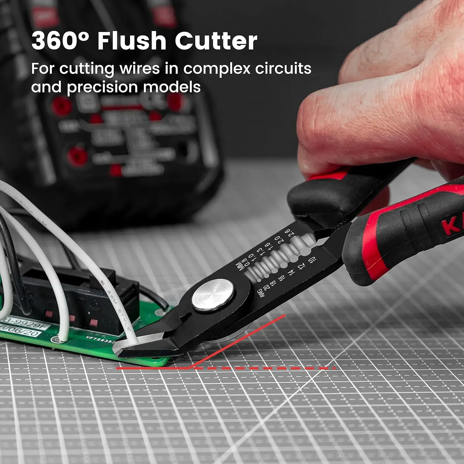 Wire Stripper Pliers Automatic Stripping Cutter Cable Wire Crimping Electrician Repair Tools Wire Stripper Tool Hand Tools