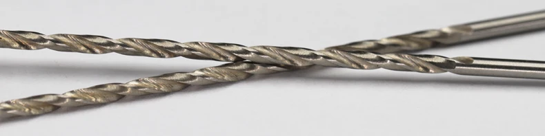 0.5-3mm OD 56/80/100/120/160/200/250/300mm Metal Wood High Speed Steel HSS Spiral Straight Extra Long Lengthened Twist Drill Bit