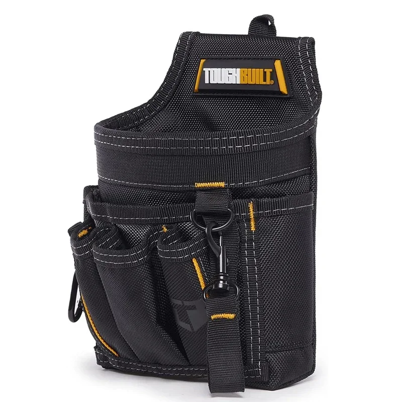 TOUGHBUILT TB-229 Electrician Pouch  Wear Resistant Portable With Soft Padded Waist Belt Shoulder Strap ToolBag